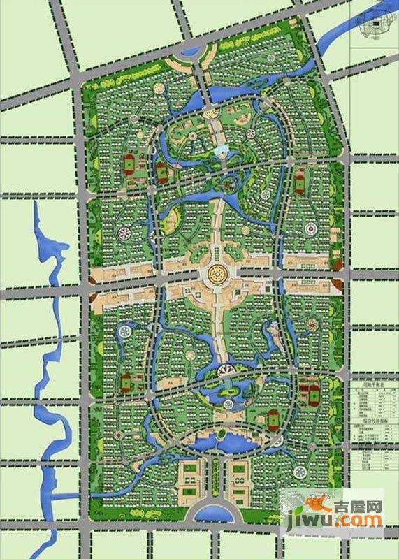 新筑新城规划图图片
