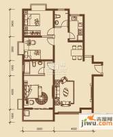 江林新城3室2厅2卫137.9㎡户型图