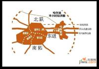 哈东城市公元位置交通图图片