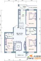 好民居滨江新城3室2厅2卫92.2㎡户型图
