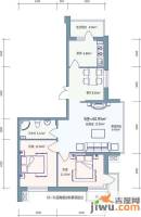 好民居滨江新城2室2厅1卫61㎡户型图