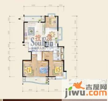 福晟钱隆金山4室2厅2卫178.8㎡户型图