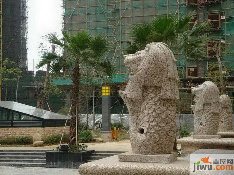 西建水岸华府实景图图片