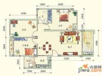 碧园南城故事3室2厅1卫102㎡户型图