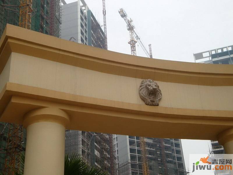 西建水岸华府实景图图片