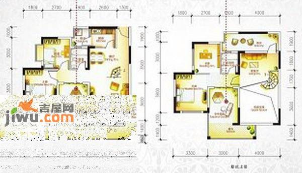 英伦183室2厅2卫162㎡户型图