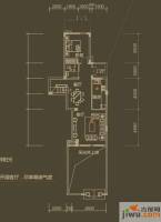 中国铁建凤岭山语城普通住宅147㎡户型图