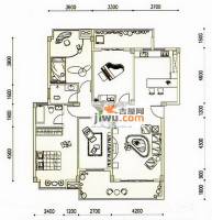 碧园南城故事4室2厅2卫143㎡户型图