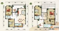 碧园南城故事4室2厅3卫186㎡户型图