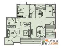 五指山·天之城3室2厅1卫155㎡户型图