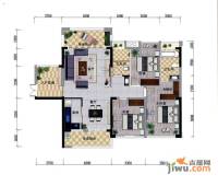 融和天第2室2厅2卫110.2㎡户型图
