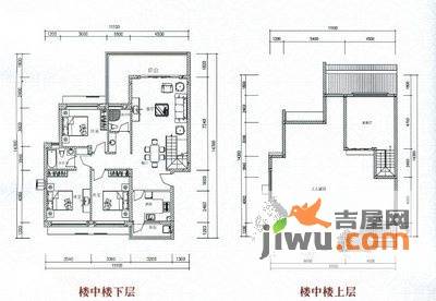 兴佳清华坊3室3厅2卫151.8㎡户型图