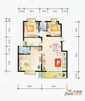 明琛·香榭丽3室2厅2卫132.5㎡户型图