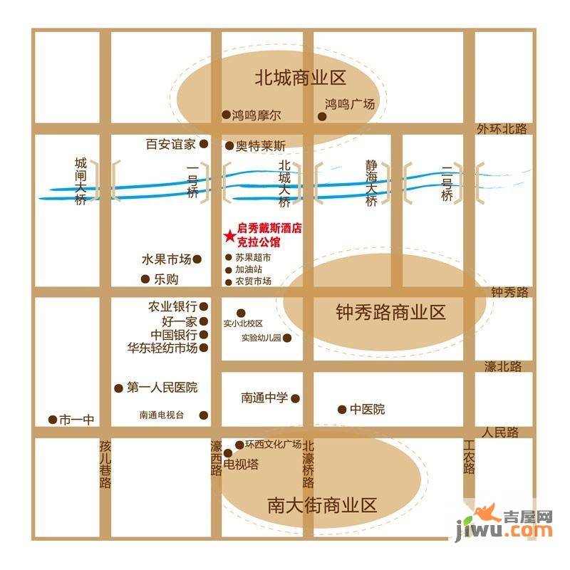 启秀戴斯酒店克拉公馆位置交通图图片