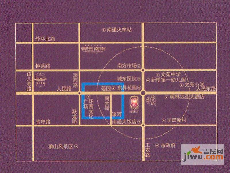 晏园凤凰汇位置交通图2