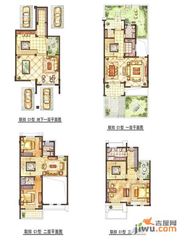 御景华庭5室5厅4卫户型图