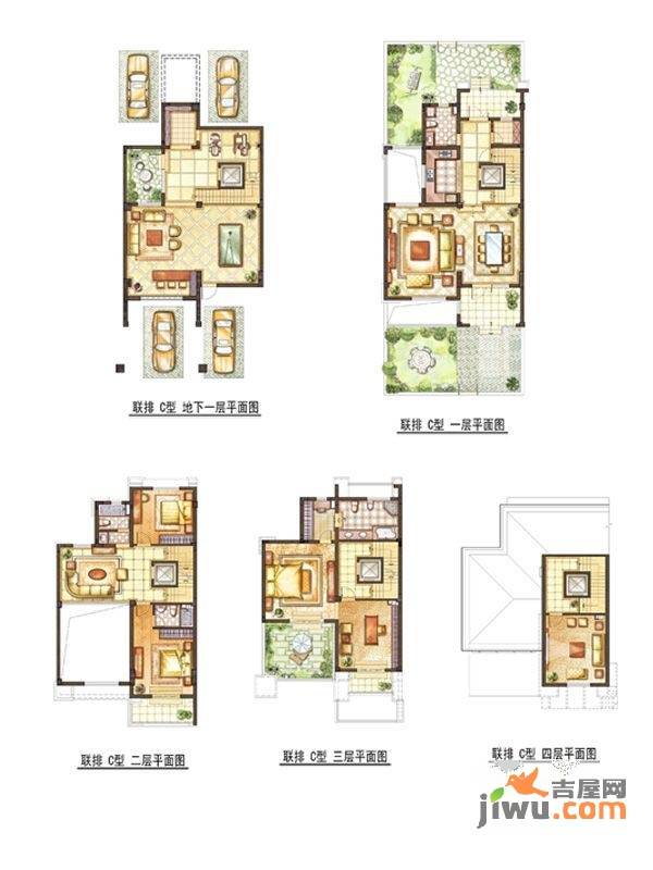 御景华庭6室4厅3卫户型图