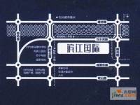 恒威滨江国际位置交通图