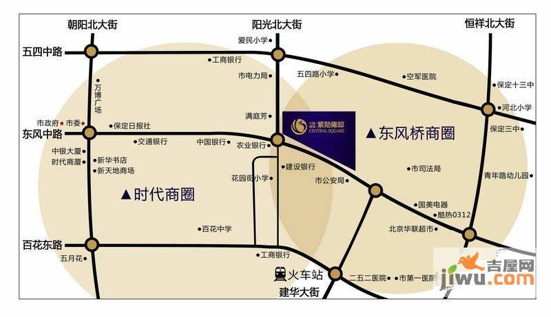 紫勋雍邸位置交通图