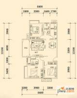 明兴翰苑3室2厅2卫116.6㎡户型图