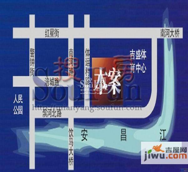 安江名园位置交通图图片