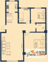 新新家园3室2厅1卫121㎡户型图