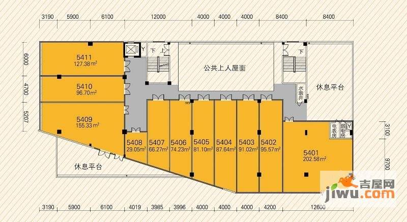 广佛智城国际电商采购中心1室0厅0卫户型图