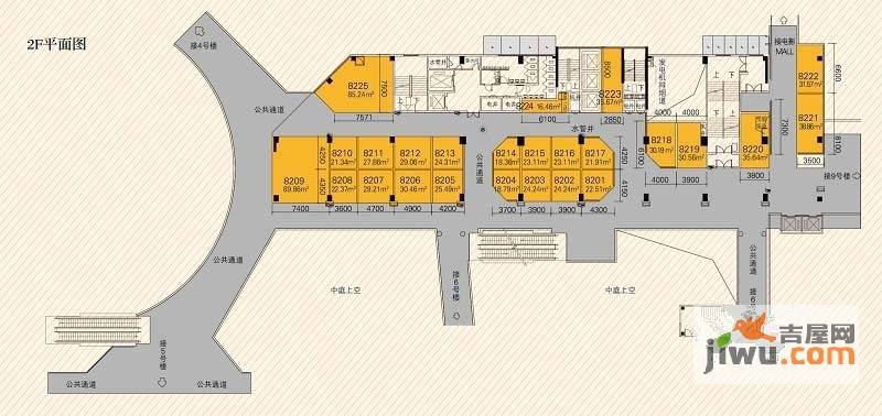 广佛智城国际电商采购中心5室0厅0卫户型图