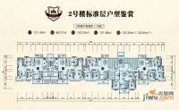 中廷森林公馆2室2厅1卫86.1㎡户型图