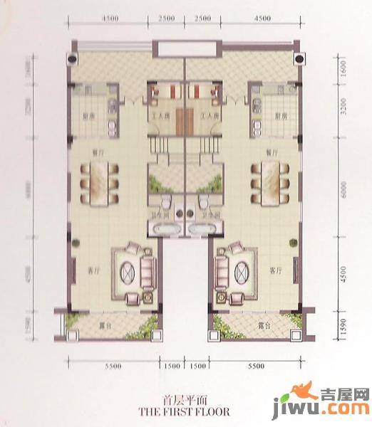 骏凯豪庭5室2厅4卫241㎡户型图