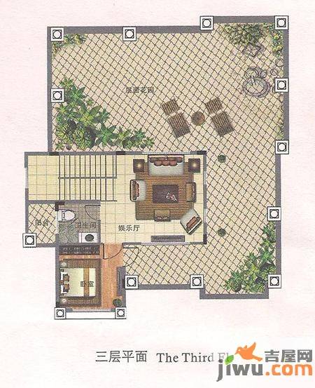 骏凯豪庭3室4厅4卫380㎡户型图