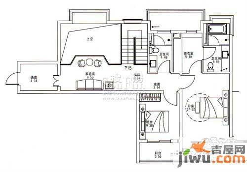 蓝海LaVíe普通住宅217.4㎡户型图