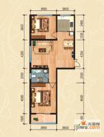 馨地苑2室2厅1卫103.5㎡户型图
